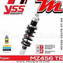 Amortisseur ~ YSS MZ456-320TR-07-88 