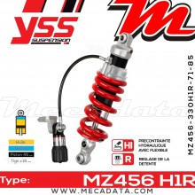 Amortisseur ~ YSS MZ456-330H1R-71-85 