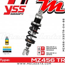 Amortisseur ~ YSS MZ456-330TR-04-88 