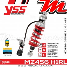 Amortisseur ~ YSS MZ456-355H1RL-14-85 