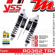 Amortisseur ~ YSS RG362-400TRC12VT-888 