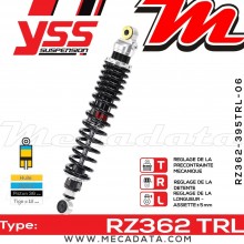 Amortisseur YSS RZ362 TRL ~ Honda XL 185 S (L185S) ~ Annee 1979 