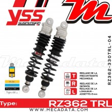 Amortisseur YSS RZ362 TRL ~ BMW R 65 LS (248) ~ Annee 1982 