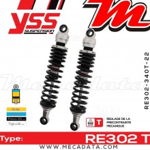 Amortisseur YSS RE302 T ~ Kawasaki Z 750 H Ltd (KZ750H) ~ Annee 1980 