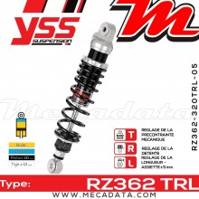 Amortisseur YSS RZ362 TRL ~ BMW R 75 /5 (R75/5) ~ Annee 1972 - 1973 