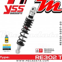 Amortisseur YSS RE302 T ~ Moto Guzzi V65 650 (PG) ~ Annee 1981 - 1987 