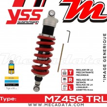 Amortisseur YSS MZ456 TRL ~ Triumph Sprint 955 RS (T695AC) ~ Annee 2002 