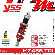 Amortisseur YSS MZ456 TRL ~ Honda VFR 1200 F ABS (SC63A) ~ Annee 2011 