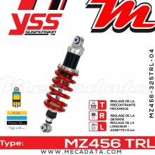 Amortisseur YSS MZ456 TRL ~ Aprilia RSV 1000 Mille (MEA00) ~ Annee 1998 - 2000 