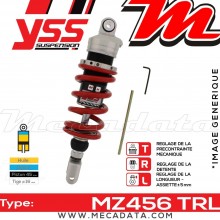 Amortisseur YSS MZ456 TRL ~ Honda VTR 1000 SP2 (SC45A) ~ Annee 2003 