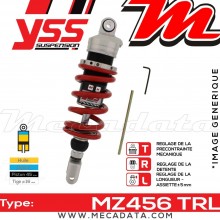 Amortisseur YSS MZ456 TRL ~ Honda VTR 1000 SP2 (SC45A) ~ Annee 2004 