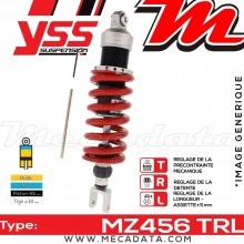 Amortisseur YSS MZ456 TRL ~ Honda XL 600 V Transalp (PD06A) ~ Annee 1996 