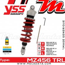 Amortisseur YSS MZ456 TRL ~ Yamaha YZF 750 R (4HN) ~ Annee 1995 