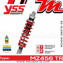 Amortisseur YSS MZ456 TR ~ Suzuki DR 650 R (SP41B) ~ Annee 1991 