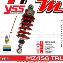 Amortisseur YSS MZ456 TRL ~ Honda CBR 600 F (PC31B) ~ Annee 1996 