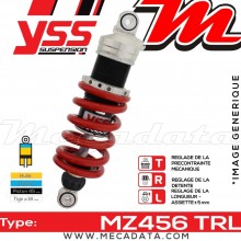 Amortisseur YSS MZ456 TRL ~ Ducati Monster 696 ABS (M503AA/M504AA) ~ Annee 2011 