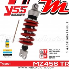 Amortisseur YSS MZ456 TR ~ Yamaha FJ 1200 (3YA) ~ Annee 1992 - 1997 