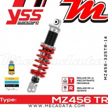 Amortisseur YSS MZ456 TR ~ Suzuki GSX-R 1000 (B61111) ~ Annee 2005 
