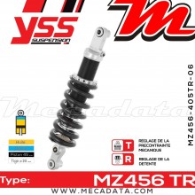 Amortisseur YSS MZ456 TRL ~ BMW F 650 (800) GS ABS (E8GS/K72) ~ Annee 2012 