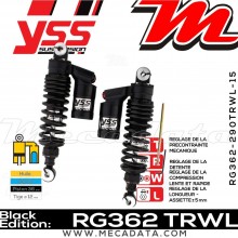 Amortisseur YSS RG362 TRW ~ Harley Davidson XL 883 N Sportster Iron (LE2) ~ Annee 2012 