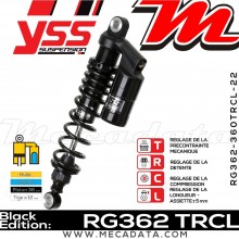 Amortisseur YSS RG362 TRC ~ Triumph Scrambler 865 EFI (986MG2) ~ Annee 2012 