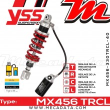 Amortisseur YSS MX456 TRC ~ Yamaha MT-09 A Street Rally ABS (RN296) ~ Annee 2015 - 2016 