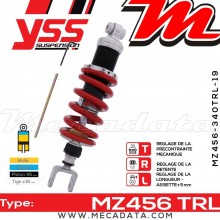 Amortisseur YSS MZ456 TRL ~ Honda VF 500 F (PC12) ~ Annee 1984 