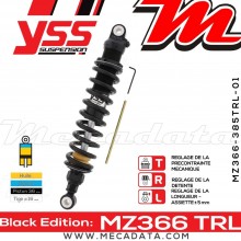 Amortisseur YSS MZ366 TRL ~ BMW K 1100 RS ABS (100/K589RS) ~ Annee 1993 