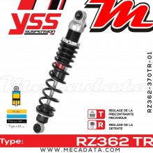 Amortisseur YSS RZ362 TR ~ Suzuki GS 650 G Katana (GS650G) ~ Annee 1981 - 1982 