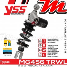 Amortisseur YSS MG456 TRW ~ BMW S 1000 RR ABS (K10/K46) ~ Annee 2011 