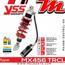 Amortisseur YSS MX456 TRC ~ Yamaha Tracer 900 MT-09 ABS (RN29F) ~ Annee 2016 