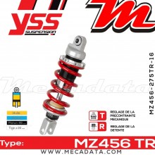 Amortisseur YSS MZ456 TR ~ Kawasaki KR-1S 250 C () ~ Annee 1991 - 1992 