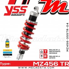 Amortisseur YSS MZ456 TR ~ Honda XL 250 R (MD03) ~ Annee 1983 