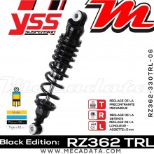 Amortisseur YSS RZ362 TRL ~ Harley Davidson VRSCA 1130 V-Rod (HAA) ~ Annee 2003 