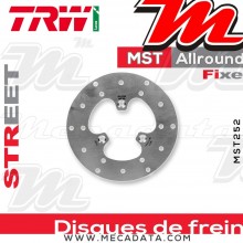 Disque de frein Avant ~ Peugeot 50 TKR Furious (S1A) 2003-2011 ~ TRW Lucas MST 252