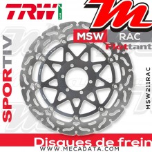 Disque de frein Avant ~ Moto Guzzi 750 Breva i.e. (LL) 2003-2012 ~ TRW Lucas MSW 211 RAC