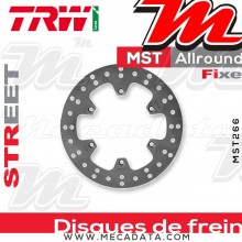 Disque de frein Arrière ~ KTM LC4 625 SC Supercomp. (KTM-4T-EGS) 2001-2002 ~ TRW Lucas MST 266 