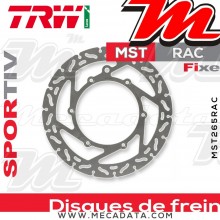 Disque de frein Avant ~ KTM LC4 625 SC Supercomp. (KTM-4T-EGS) 2001-2002 ~ TRW Lucas MST 265 RAC 