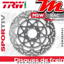 Disque de frein Avant ~ KTM LC8 990 SMT, ABS (KTM LC-8 SM) 2011+ ~ TRW Lucas MSW 282 RAC