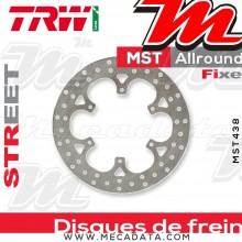 Disque de frein Arrière ~ KTM LC8 990 Adventure R, ABS (KTM LC-8) 2009-2012 ~ TRW Lucas MST 438