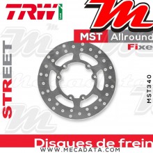 Disque de frein Arrière ~ KTM LC4 600 4 T 1989-1990 ~ TRW Lucas MST 340