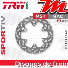 Disque de frein Arrière ~ KTM 200 Duke ABS 2012+ ~ TRW Lucas MST 272 RAC