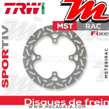 Disque de frein Arrière ~ Kawasaki ZZR 1400 ABS (ZXT40H) 2016+ ~ TRW Lucas MST 291 RAC