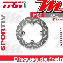 Disque de frein Arrière ~ Kawasaki Z 750 S (ZR750J) 2005-2007 ~ TRW Lucas MST 366 RAC