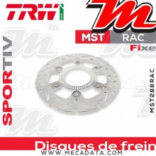 Disque de frein Arrière ~ Kawasaki Z 300 ABS (ER300A) 2015+ ~ TRW Lucas MST 288 RAC