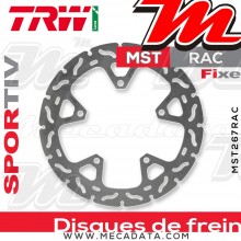 Disque de frein Avant ~ Kawasaki Z 300 ABS (ER300A) 2015+ ~ TRW Lucas MST 267 RAC