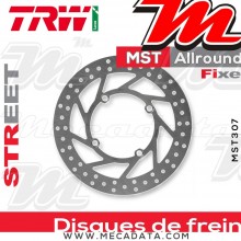 Disque de frein Avant ~ Kawasaki KX 250 F (KXF250) 2004-2005 ~ TRW Lucas MST 307 