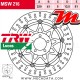 Disque de frein Avant ~ Kawasaki ZX-12R 1200 Ninja (ZXT20A) 2000-2003 ~ TRW Lucas MSW 216 