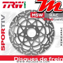 Disque de frein Avant ~ Kawasaki ZRX 1200 R, S (ZRT20A/B) 2001+ ~ TRW Lucas MSW 214 RAC