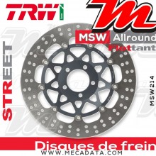 Disque de frein Avant ~ Kawasaki ZRX 1200 R, S (ZRT20A/B) 2001+ ~ TRW Lucas MSW 214